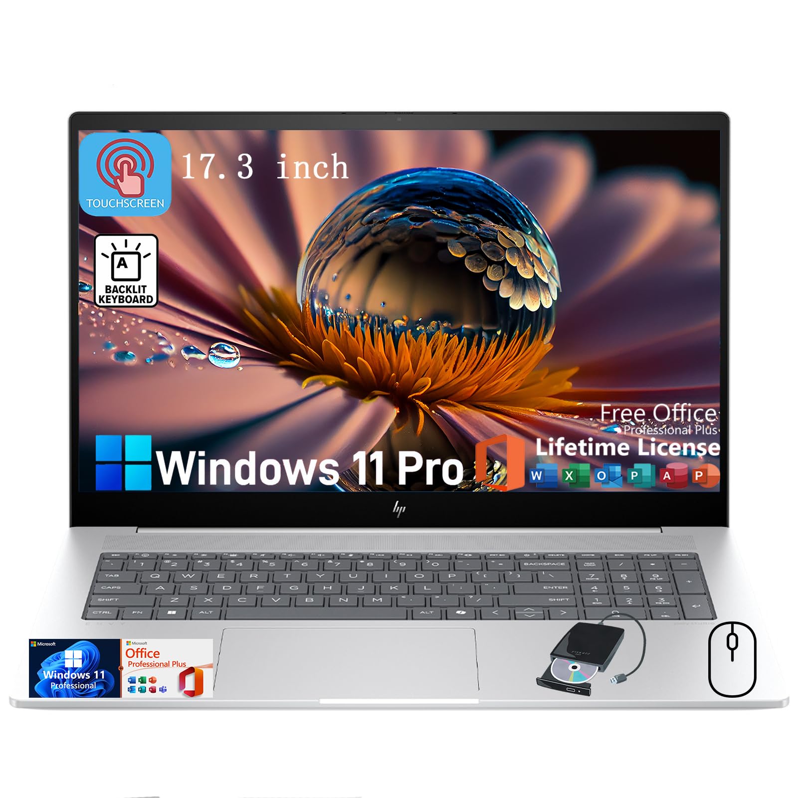 Amazon.co.jp: HP Envy 17 タッチスクリーンノートパソコン - オフィス